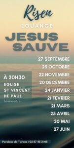 Calendrier Louange Risen