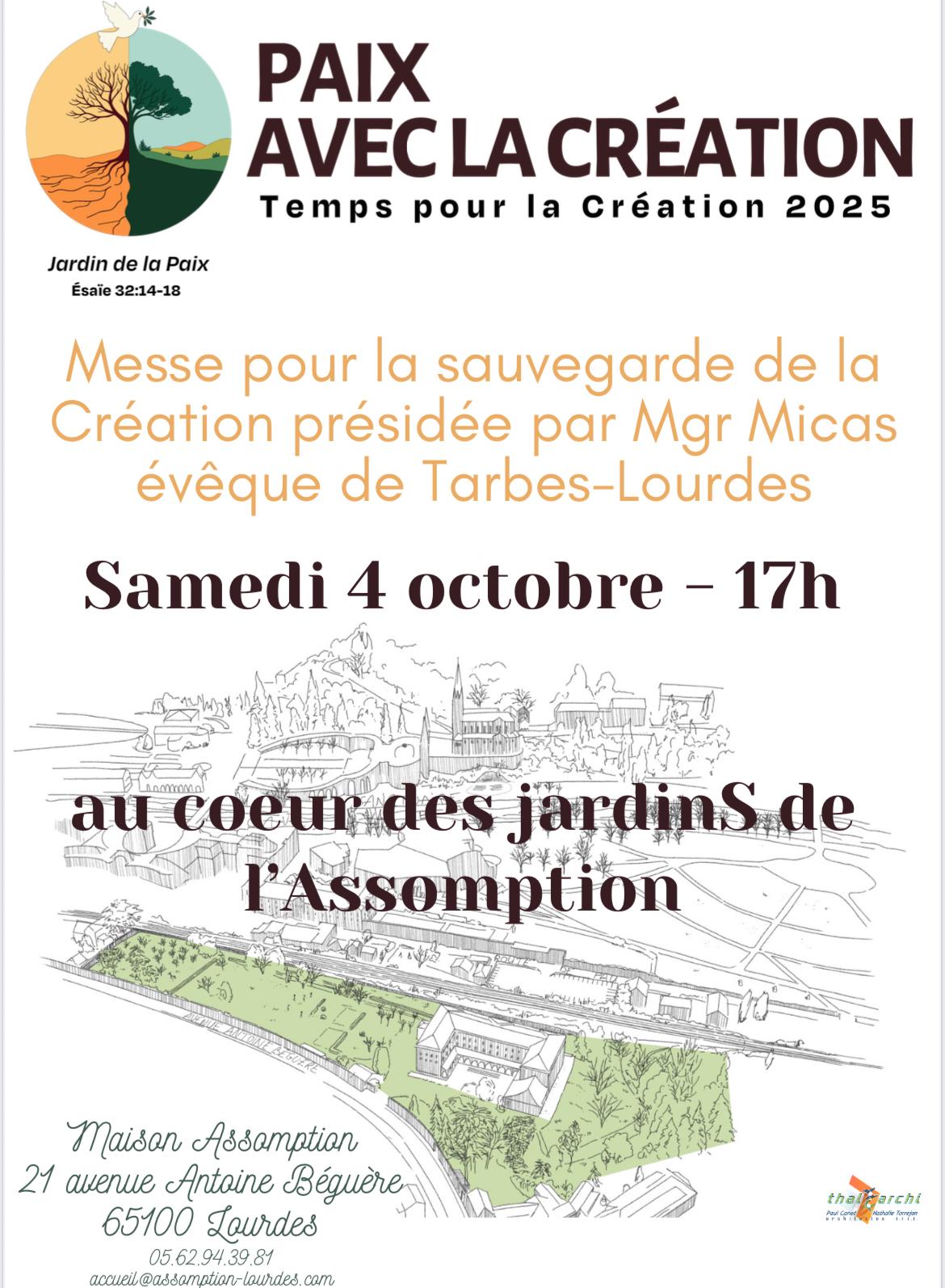 Messe pour la sauvegarde de la création