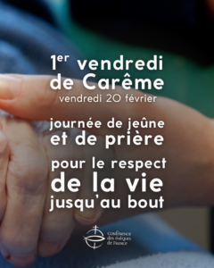 Fin de vie - Appel à la prière