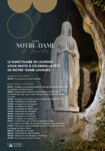 fête ND de Lourdes 2026
