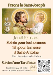 Soirée St-Joseph