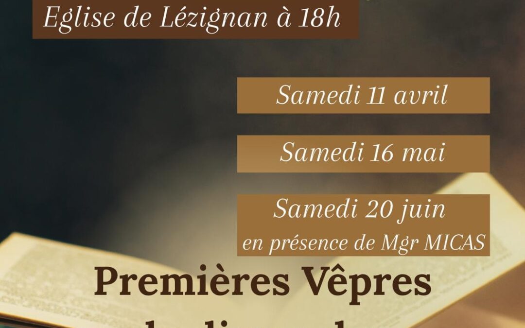vêpres lezignan