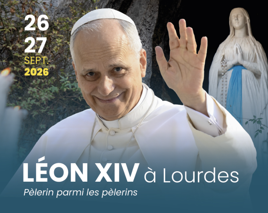 Pape Léon à Lourdes