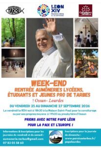 Rentrée aumonerie