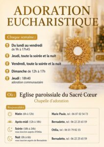 Adoration Lourdes